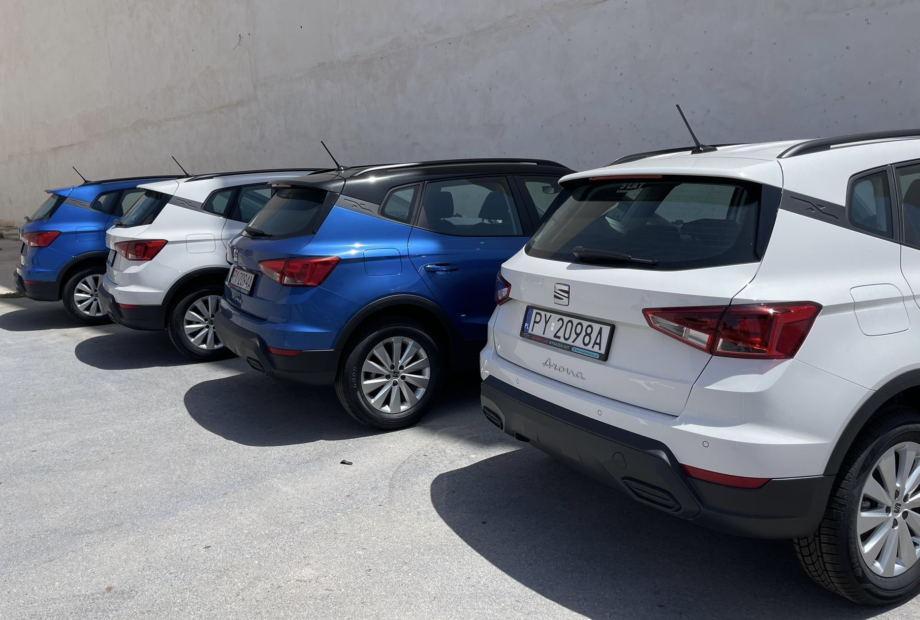 Nowe Seaty Arona w naszej flocie